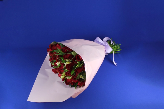 Bouquet-24 Rosas Rojas