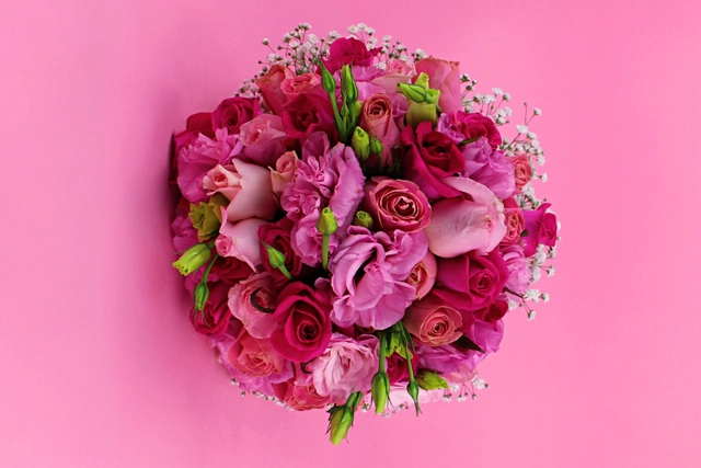 Ramo de Novia Licianthus Rosa