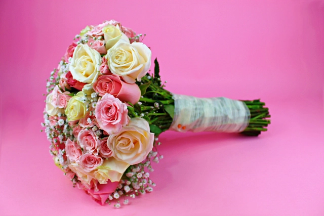 Ramo de Novia con Mini Rosas