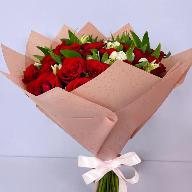 Bouquet 36 Rosas Rojas