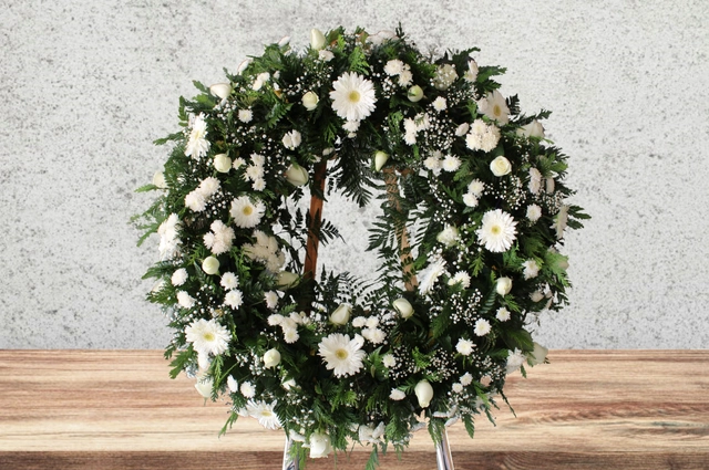 Corona Funeraria "Te recordaremos siempre"